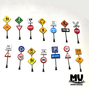 Double Road Signs