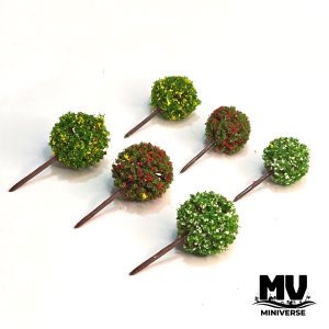 Flower Bush Trees