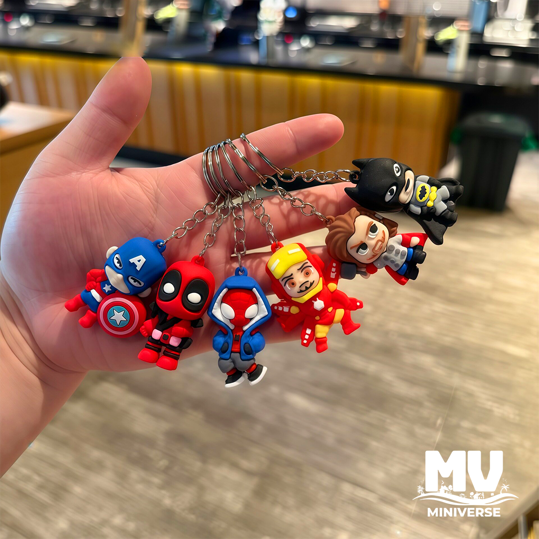 Superhero Keychain