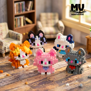 Cute Cat Bricks